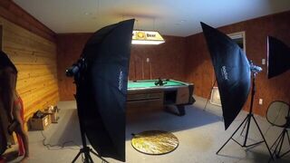 Red Bikini Behind the Scenes Photoshoot - porn video