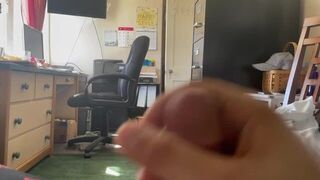 Caught jerking by maid she vacuums while I flash her - porn video